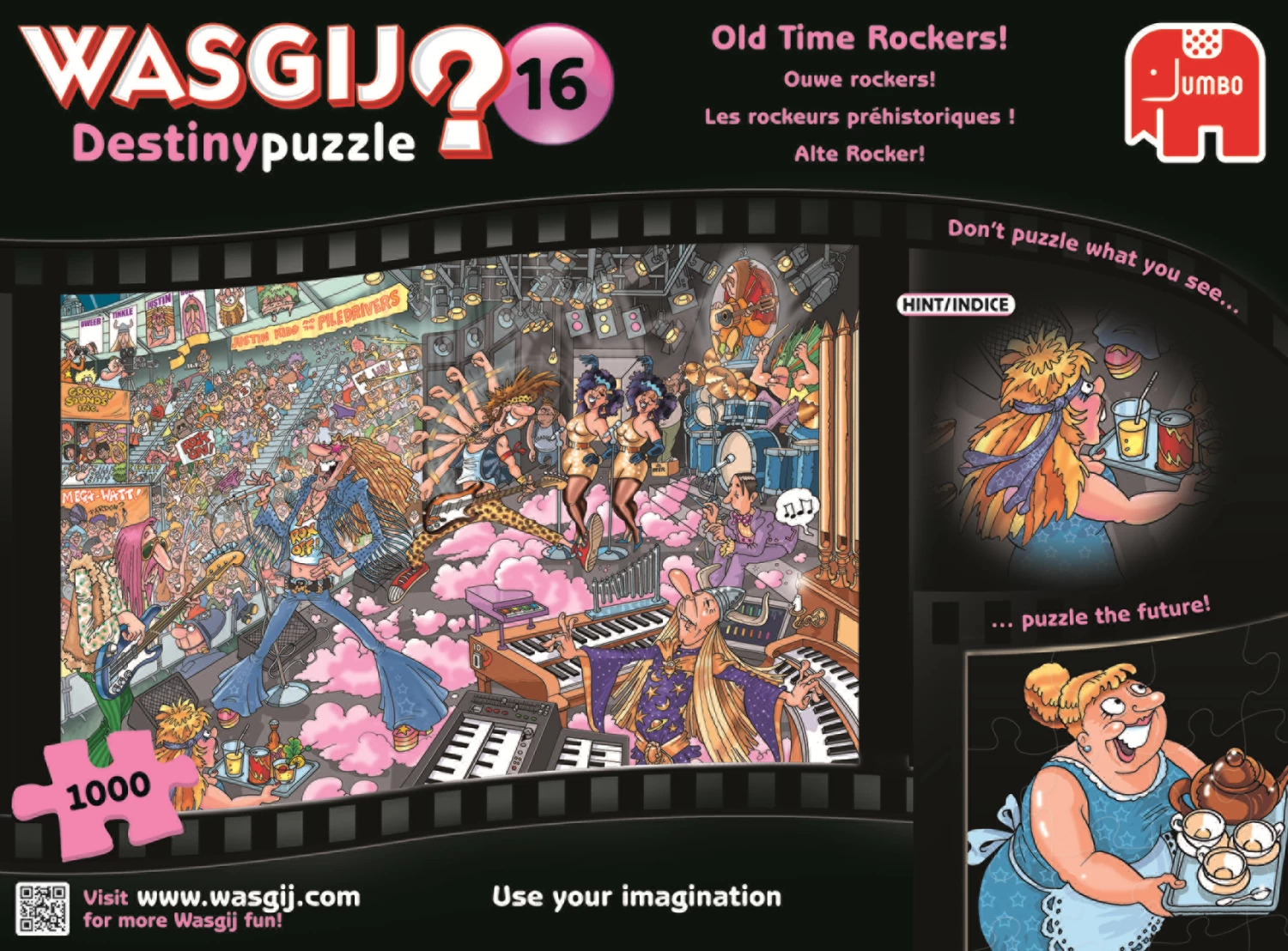 Jumbo 19125 Destiny 16: Ouwe Rockers! 1000 Stukjes 4 Jumbo 19125 Destiny 16: Ouwe Rockers! 1000 Stukjes - Afbeelding 4