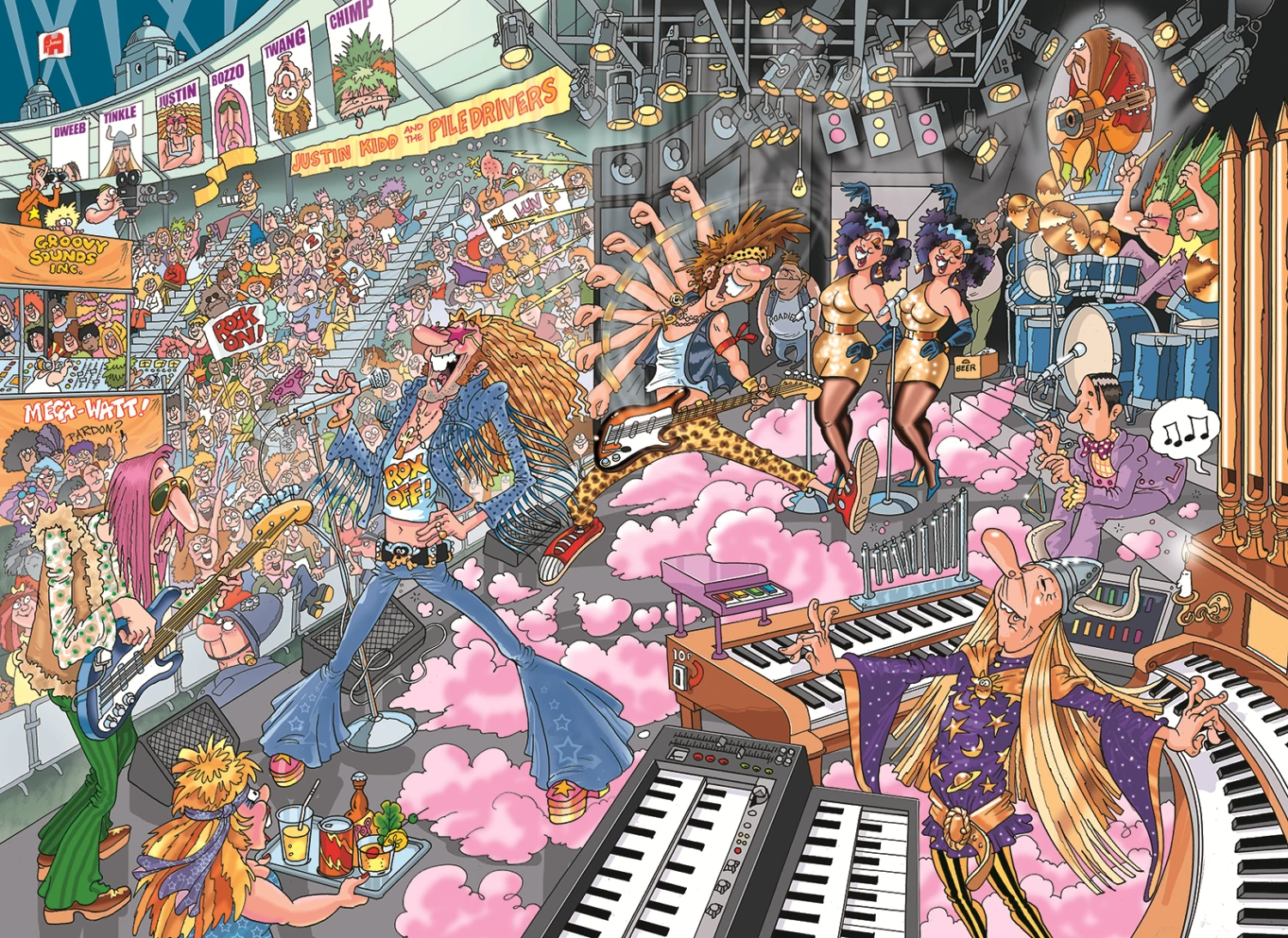 Jumbo 19125 Destiny 16: Ouwe Rockers! 1000 Stukjes 2 Jumbo 19125 Destiny 16: Ouwe Rockers! 1000 Stukjes - Afbeelding 2