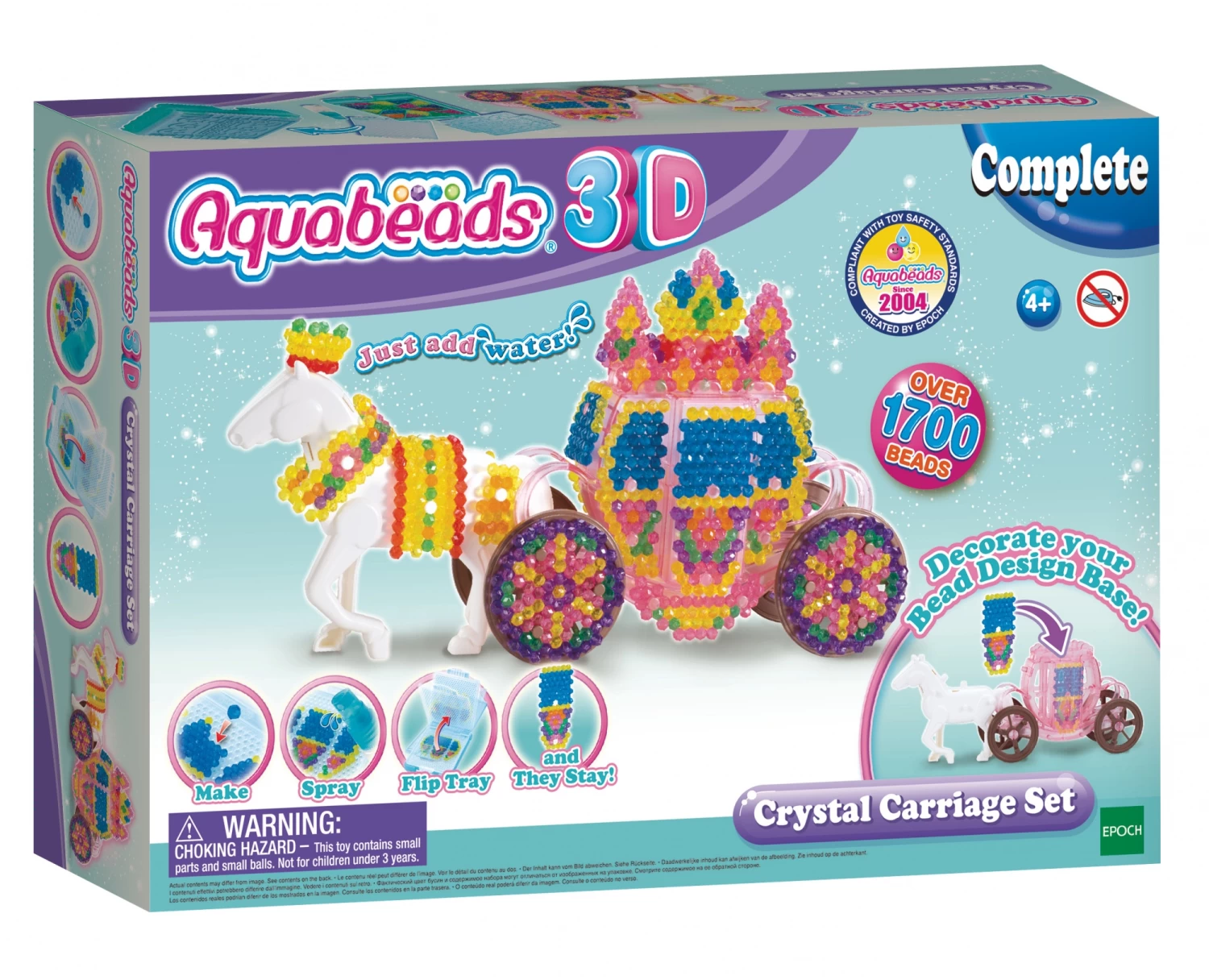 Aquabeads AB31391 3d Koetsenset 3 Aquabeads AB31391 3d Koetsenset - Afbeelding 3