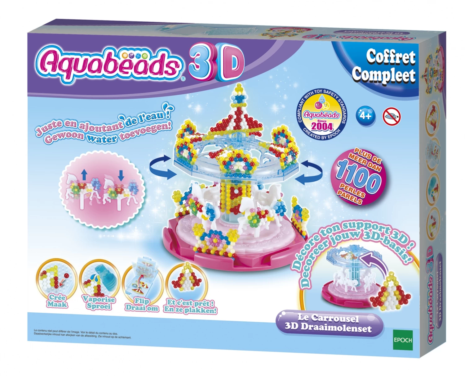 Aquabeads AB31392 3d Draaimolenset 12 Aquabeads AB31392 3d Draaimolenset - Afbeelding 12