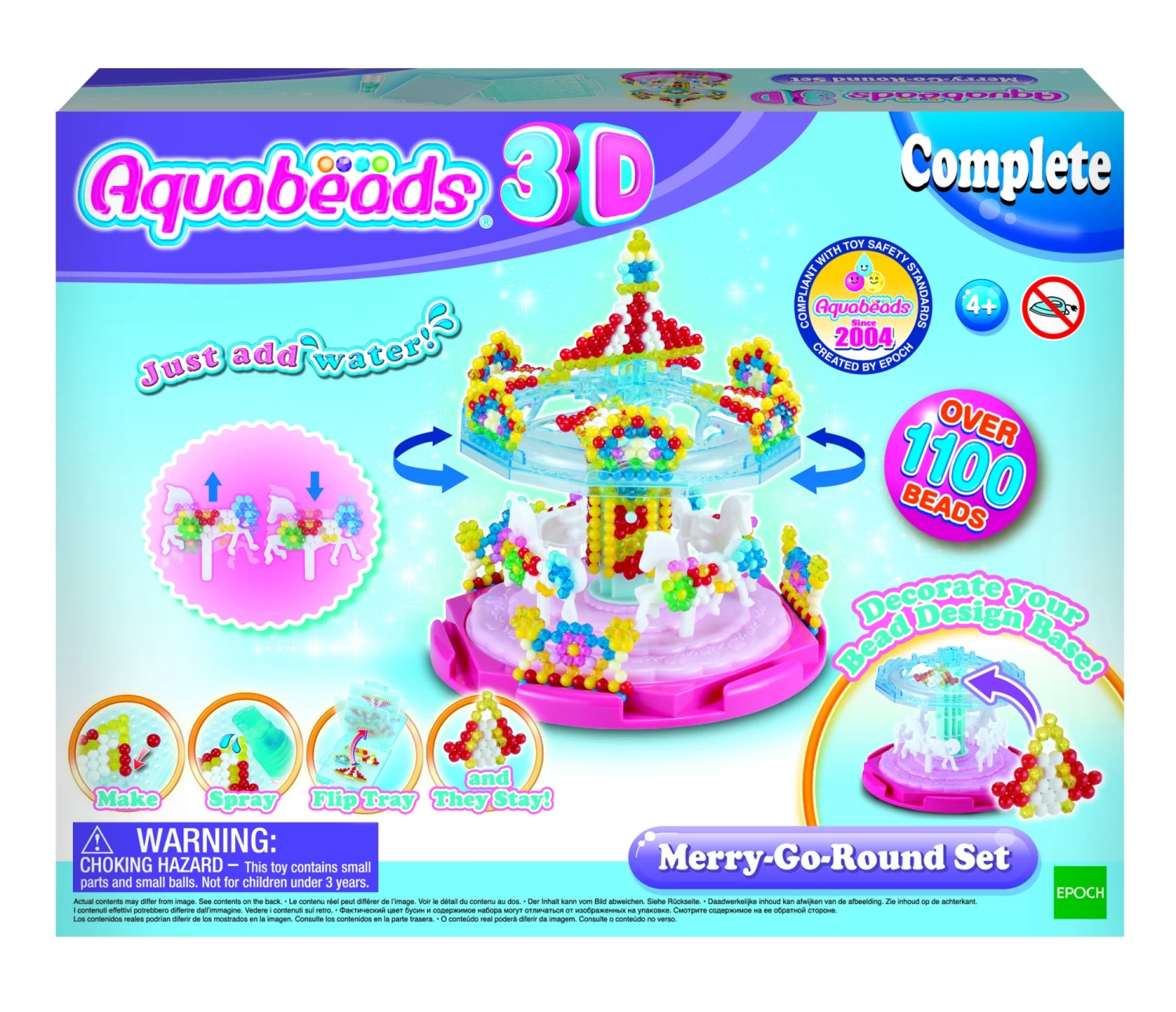 Aquabeads AB31392 3d Draaimolenset 1 Aquabeads AB31392 3d Draaimolenset