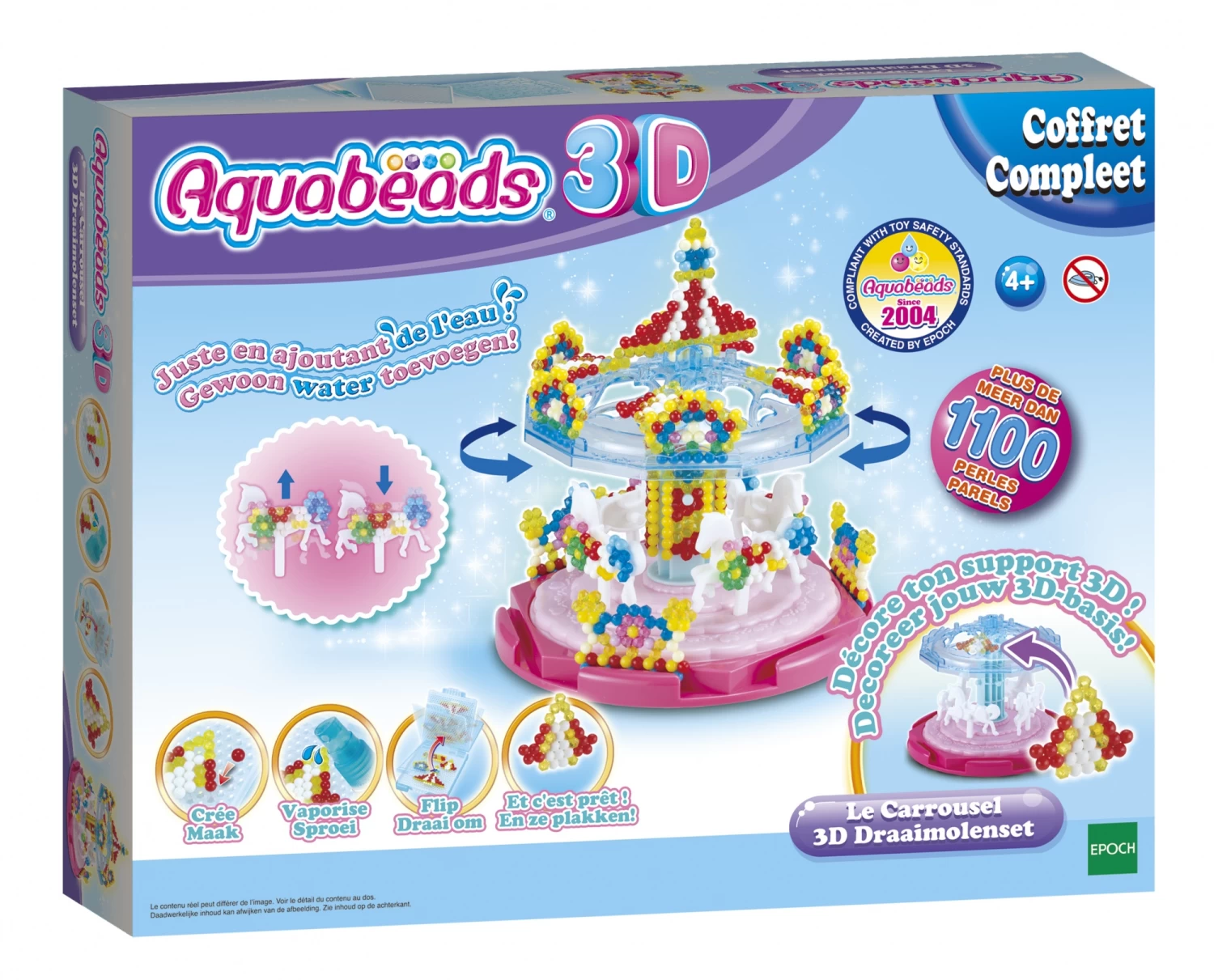 Aquabeads AB31392 3d Draaimolenset 11 Aquabeads AB31392 3d Draaimolenset - Afbeelding 11