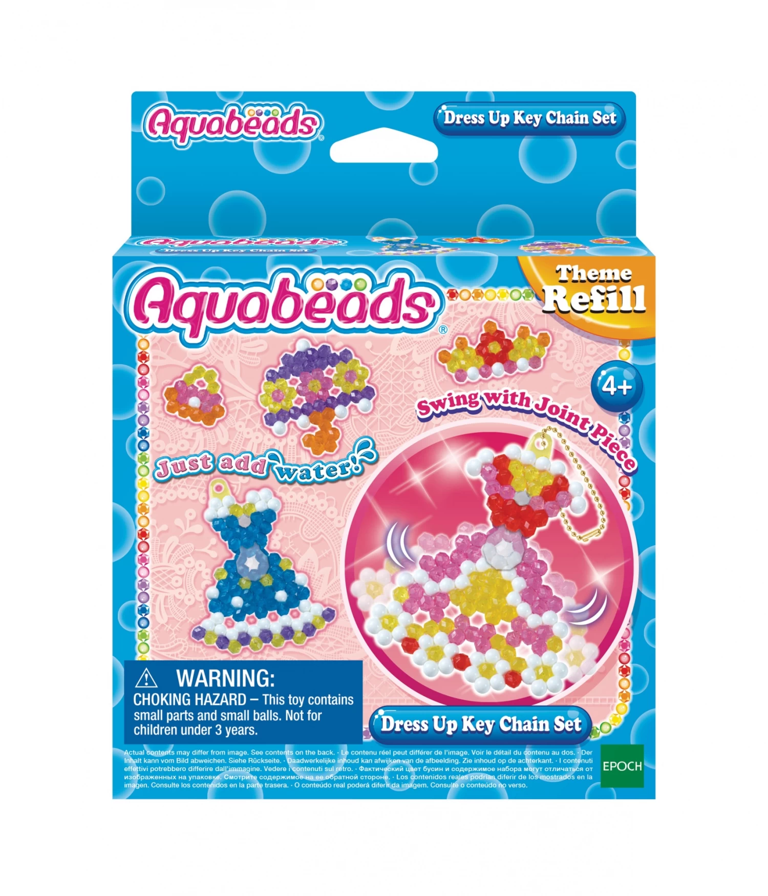 Aquabeads AB31362 Thema Sleutelhanger Set Verkleden Navullingset 1 Aquabeads AB31362 Thema Sleutelhanger Set Verkleden Navullingset