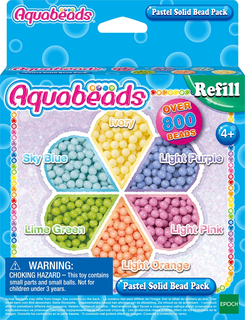Aquabeads AB31360 Navulling Pastel Parels Knutselset 1 Aquabeads AB31360 Navulling Pastel Parels Knutselset