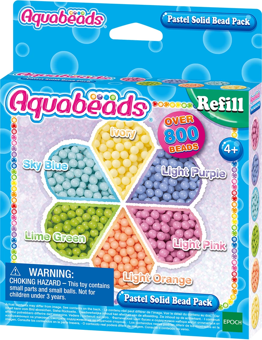 Aquabeads AB31360 Navulling Pastel Parels Knutselset 2 Aquabeads AB31360 Navulling Pastel Parels Knutselset - Afbeelding 2