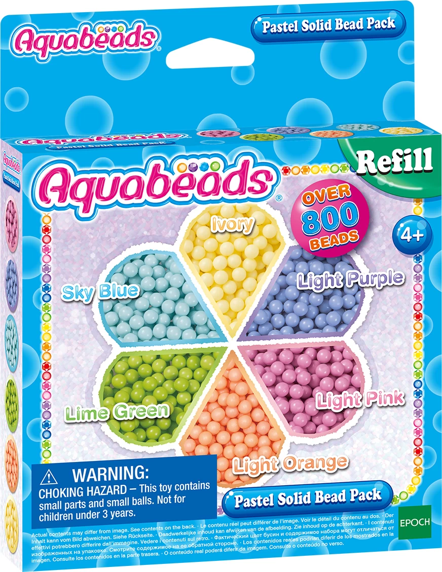 Aquabeads AB31360 Navulling Pastel Parels Knutselset 3 Aquabeads AB31360 Navulling Pastel Parels Knutselset - Afbeelding 3