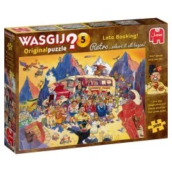 Jumbo 25007 Wasgij-puzzel Retro Original-5 Last Minute Boeking 1000 Stukjes