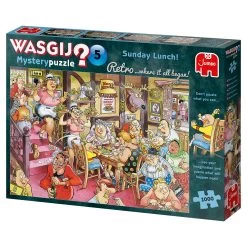 Jumbo 25009 Wasgij-puzzel Retro Mystery-5 Zondagse Lunch 1000 Stukjes -Speelgoed Verkoop 87909292 1057501513