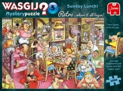 Jumbo 25009 Wasgij-puzzel Retro Mystery-5 Zondagse Lunch 1000 Stukjes -Speelgoed Verkoop 87909292 9346339504