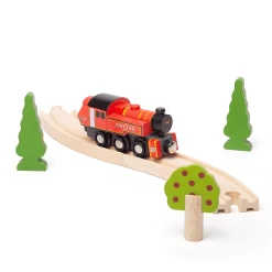 BigJigs BJT493 Houten Locomotief Ivatt Houten Trein -Speelgoed Verkoop BigJigs BJT493 locomotief Ivatt 2