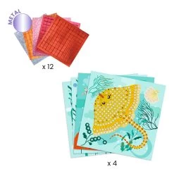 Djeco Mozaiëk-op-nummer Caribbean Knutselpakket -Speelgoed Verkoop Djeco DJ09427 mozaiek op nummer caribbean 2