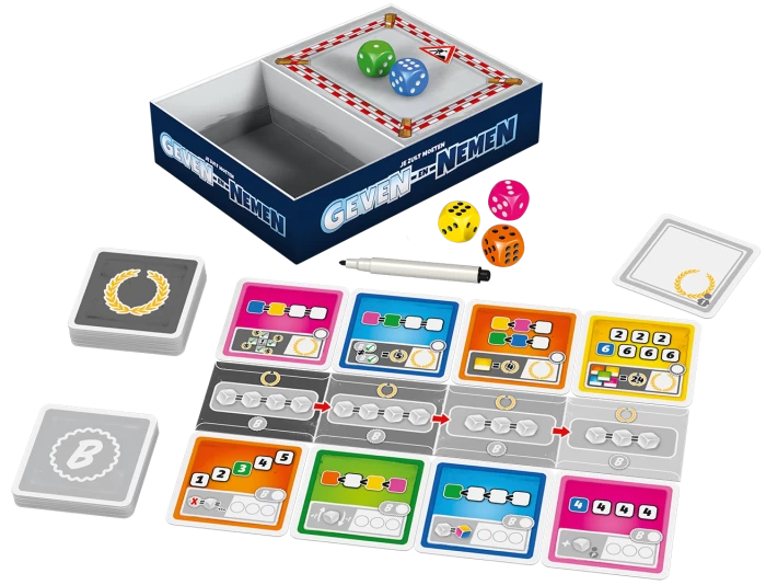 Geven En Nemen Dobbelspel 2 Geven En Nemen Dobbelspel - Afbeelding 2