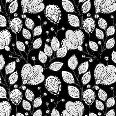 Glitter Kleurboek Night Flowers 4 Glitter Kleurboek Night Flowers - Afbeelding 4