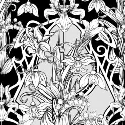 Glitter Kleurboek Night Flowers 10 Glitter Kleurboek Night Flowers -Speelgoed Verkoop Glitter kleurboek Black edition Night Flowers 3 speelactief.nl