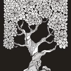 Glitter Kleurboek Night Forest -Speelgoed Verkoop Glitter kleurboek Black edition Night Forest speelactief.nl 1