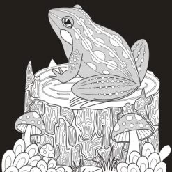 Glitter Kleurboek Night Forest -Speelgoed Verkoop Glitter kleurboek Black edition Night Forest speelactief.nl 2jpg