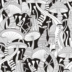 Glitter Kleurboek Night Forest -Speelgoed Verkoop Glitter kleurboek Black edition Night Forest speelactief.nl 3