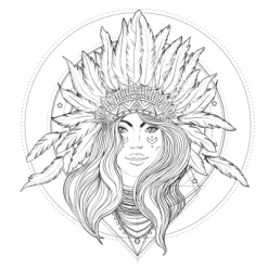 Glitterkleurboek Bohemian Spirit -Speelgoed Verkoop Glitter kleurboek Bohemian Spirit pagina speelactief.nl 2