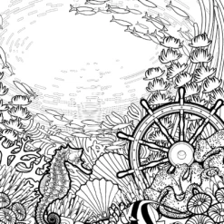 Glitterkleurboek Ocean Life -Speelgoed Verkoop Glitter kleurboek Ocean Life speelactief.nl 4