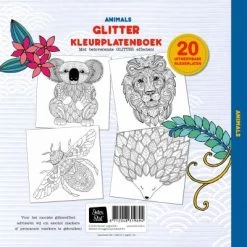 Glitter Kleurplatenboek Kleurboek Animals 9 Glitter Kleurplatenboek Kleurboek Animals -Speelgoed Verkoop Glitter kleurplatenboek Animals backcover speelactief.nl