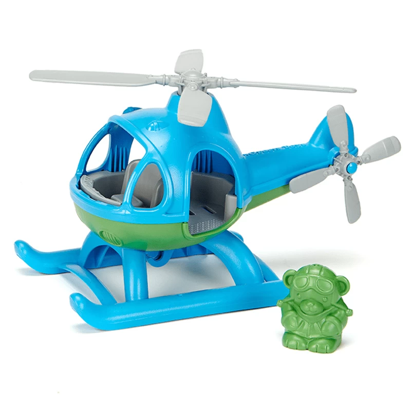 Green Toys Green-Toys Helikopter Blauw/Groen 1 Green Toys Green-Toys Helikopter Blauw/Groen