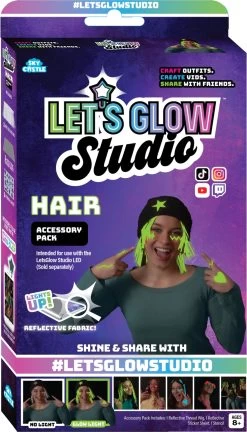 Lets Glow Studio Haar Accessoire Set