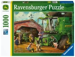 John-Deere-Hakselaar Puzzel Ravensburger 1000-stukjes