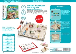SmartGames SG097 Horse Academy Denkspel Puzzelspel -Speelgoed Verkoop Smart Games horse academy denkspel