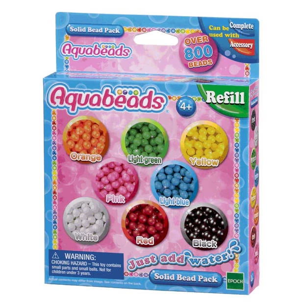 Aquabeads AB79168 Solid Bead Pack Knutselset Aanvulset 1 Aquabeads AB79168 Solid Bead Pack Knutselset Aanvulset