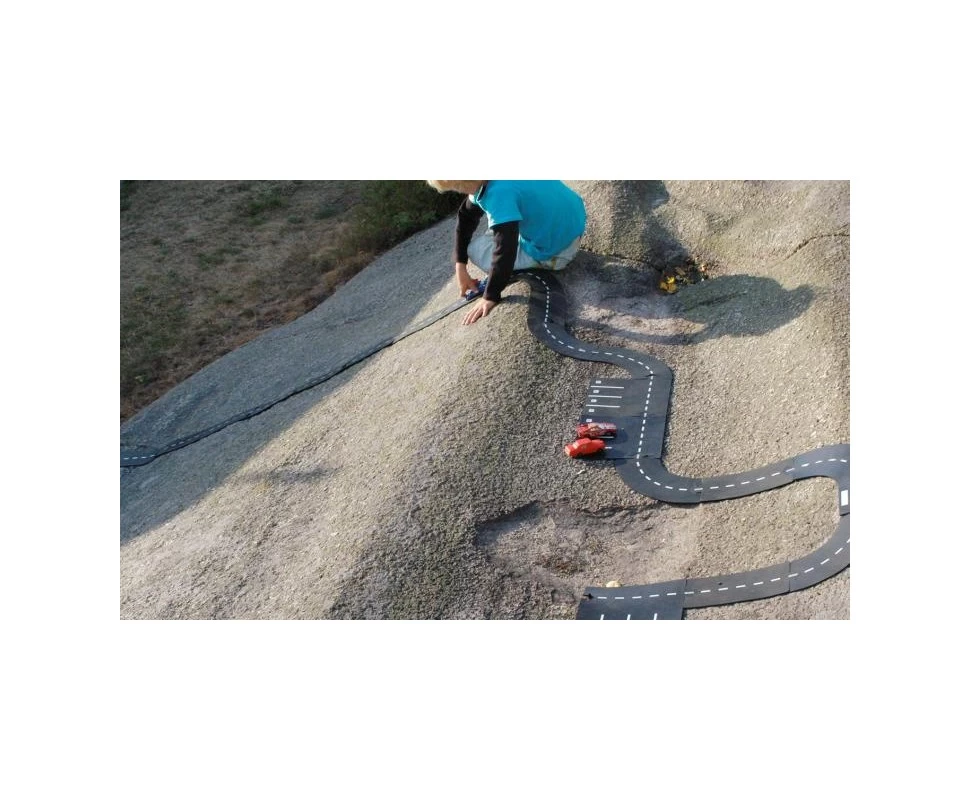 WayToPlay Expressway Autoweg Rubber Flexibele Autobaan 16 Dlg 4 WayToPlay Expressway Autoweg Rubber Flexibele Autobaan 16 Dlg - Afbeelding 4