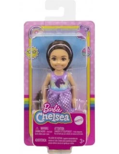 Barbie Pop Chelsea Met Bruin Haar En Jurkje Met Eenhoorn -Speelgoed Verkoop barbie club chelsea bruin haar eenhoorn top 2