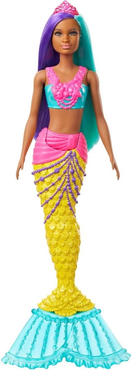 Barbie Pop Dreamtopia Zeemeermin Geel 1 Barbie Pop Dreamtopia Zeemeermin Geel
