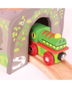 BigJigs BJT244 Tunnel T-rex Dinosaurus -Speelgoed Verkoop bigjigs bjt244 houten tunnel t rex dinosaurus