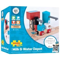 BigJigs BJT251 Melk En Water Depot -Speelgoed Verkoop bigjigs bjt251 milk and water depot 2