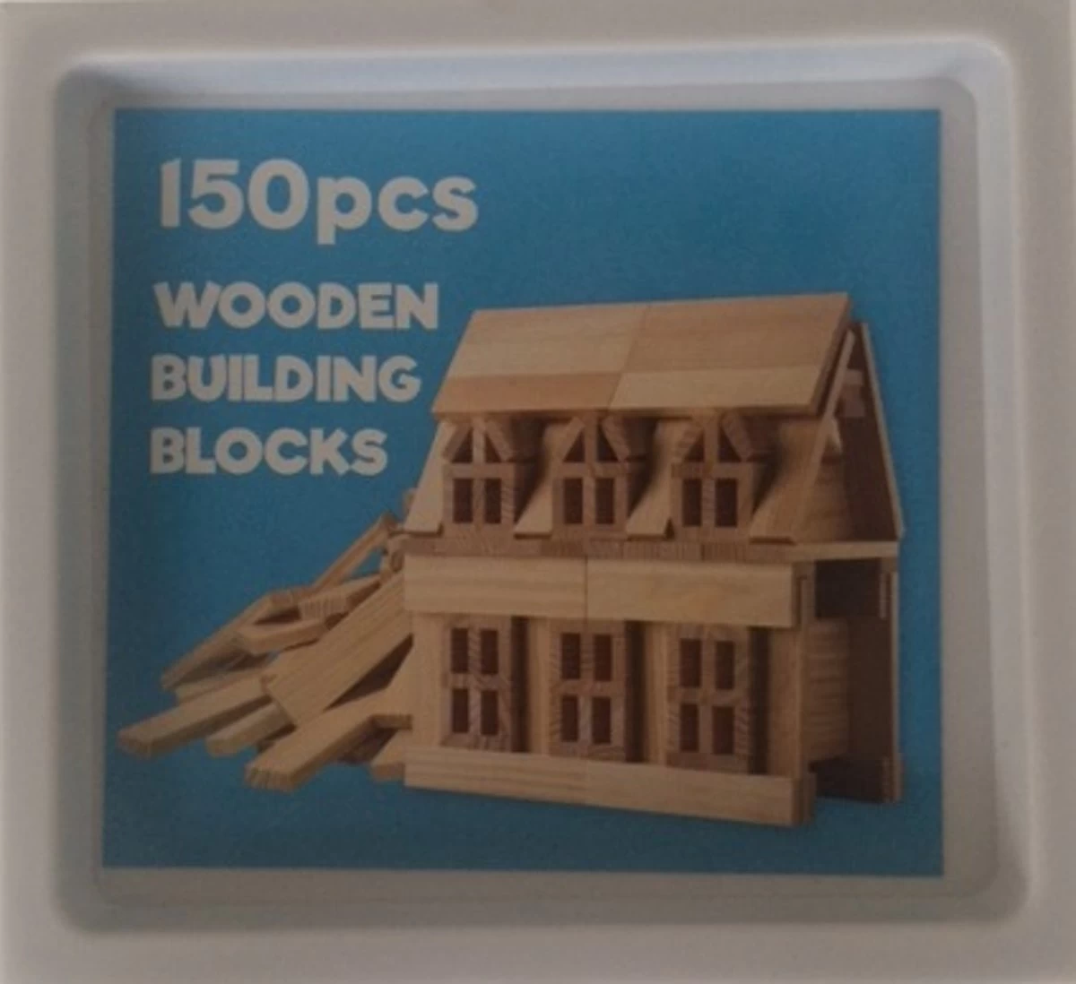 Bouwplankjes City Blocks 150 Stuks 3 Bouwplankjes City Blocks 150 Stuks - Afbeelding 3