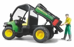 Bruder 2490 John-Deere Gator-855D Met Chauffeur -Speelgoed Verkoop bruder 02490 john deere gator 855d met chauffeur 2 1