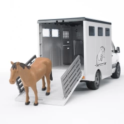 Bruder 2533 MB-Sprinter Paardentransporter + Paard -Speelgoed Verkoop bruder 02533 mercedes sprinter veetransport 3