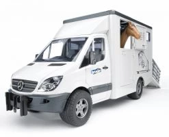 Bruder 2533 MB-Sprinter Paardentransporter + Paard
