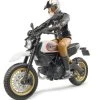 Bruder 63051 Ducati Scrambler Desert-Sled Motorfiets