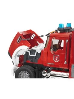 Bruder 2821 Brandweer Ladderwagen Mack-Granite -Speelgoed Verkoop bruder brandweerladderwagen mack granite incl waterpomp 4