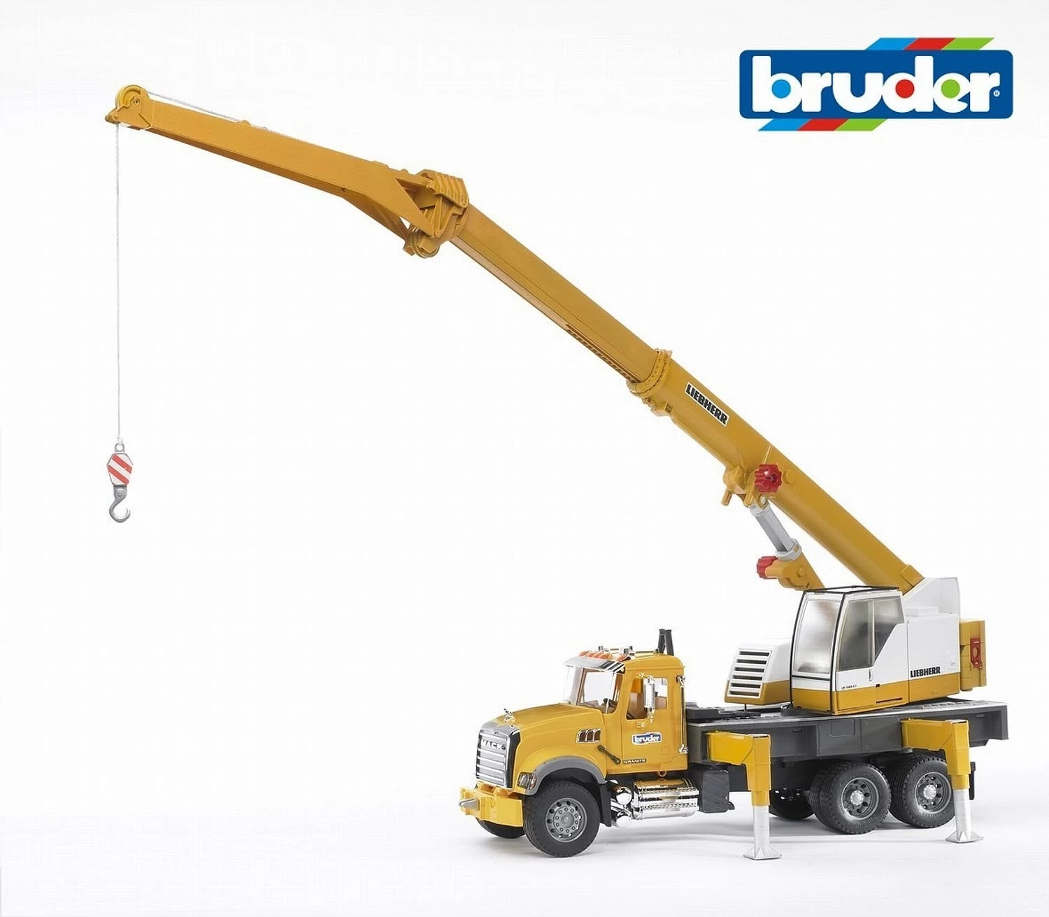 Bruder 03570 Kraanwagen Scania R-series Met Liebherr Telescoopkraan 5 Bruder 03570 Kraanwagen Scania R-series Met Liebherr Telescoopkraan - Afbeelding 5