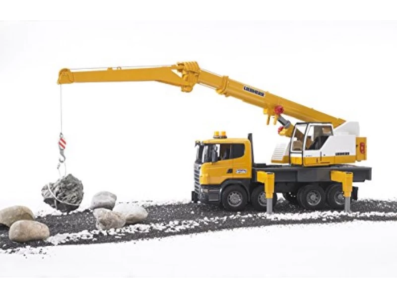 Bruder 03570 Kraanwagen Scania R-series Met Liebherr Telescoopkraan 6 Bruder 03570 Kraanwagen Scania R-series Met Liebherr Telescoopkraan - Afbeelding 6
