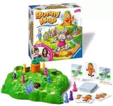Bunny Hop Kinderspel Ravensburger Spellen 2 Bunny Hop Kinderspel Ravensburger Spellen - Afbeelding 2