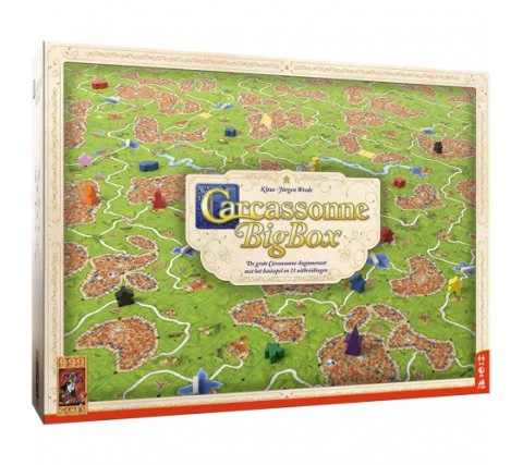 999 Games Carcassonne Big Box 3 Bordspel Familiespel 1 999 Games Carcassonne Big Box 3 Bordspel Familiespel
