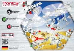 Tronico Silver Line 5 In 1 Set Consructieset – 2 Assorti 10 Tronico Silver Line 5 In 1 Set Consructieset – 2 Assorti -Speelgoed Verkoop constructiedoos vliegtuigen tronico silver line 10270 1 1