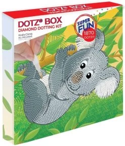 Diamond Dotz Koala Climb 22x22cm. DiamondPainting -Speelgoed Verkoop diamond dotz koala 3