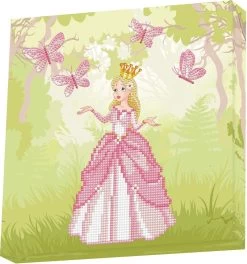 Diamond Dotz Princess Adventure 28x28cm. DiamondPainting