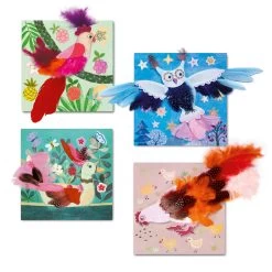 Djeco Knutselpakket Chique Veren -Speelgoed Verkoop djeco knutselpakket chique veren 2