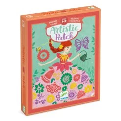 Djeco Knutselset Artistieke-veloursplaatjes Jonge-dames