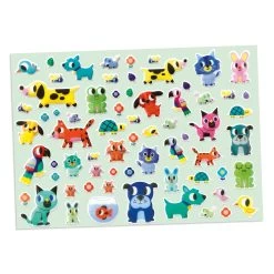 Djeco Stickersset Moeder En Kind- Puffy Stickers -Speelgoed Verkoop djeco puffy stickers mijn kleine vriendjes 2